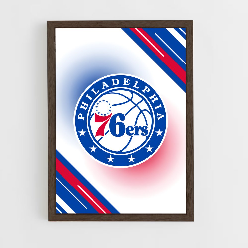 Poster Sixers Spirit – affiche Basketball (vue 5)
